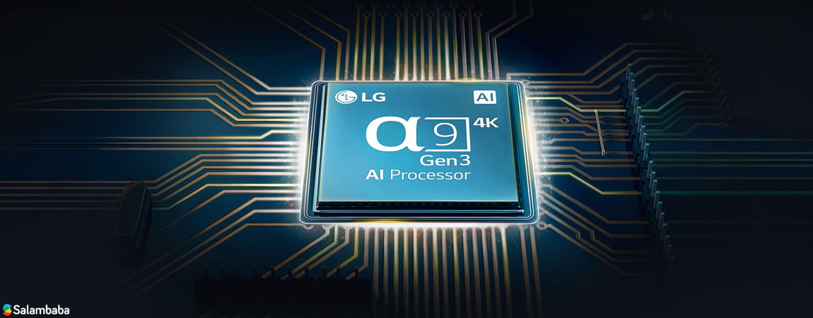 پردازنده هوشمند آلفا 9 در تلویزیون ال جی GXPUA